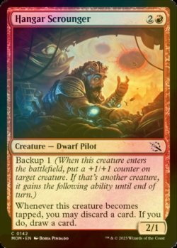 Photo1: [FOIL] Hangar Scrounger 【ENG】 [MOM-Red-C]