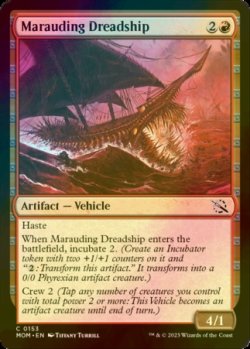 Photo1: [FOIL] Marauding Dreadship 【ENG】 [MOM-Red-C]