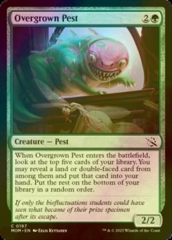 Photo1: [FOIL] Overgrown Pest 【ENG】 [MOM-Green-C]