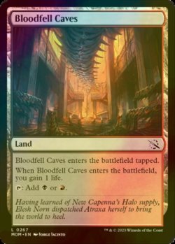 Photo1: [FOIL] Bloodfell Caves 【ENG】 [MOM-Land-C]