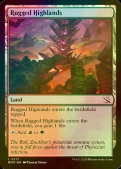 Photo1: [FOIL] Rugged Highlands 【ENG】 [MOM-Land-C]