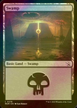 Photo1: [FOIL] Swamp No.279 【ENG】 [MOM-Land-C]