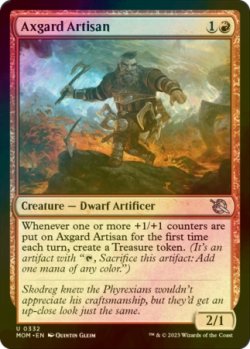 Photo1: [FOIL] Axgard Artisan 【ENG】 [MOM-Red-U]