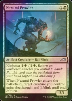 Photo1: [FOIL] Nezumi Prowler 【ENG】 [NEO-Black-U]