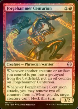 Photo1: [FOIL] Forgehammer Centurion 【ENG】 [ONE-Red-C]