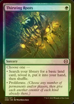 Photo1: [FOIL] Thirsting Roots 【ENG】 [ONE-Green-C]