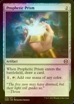 Photo1: [FOIL] Prophetic Prism 【ENG】 [ONE-Artifact-C]