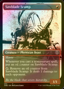 Photo1: [FOIL] Sawblade Scamp No.292 (Borderless) 【ENG】 [ONE-Red-C]