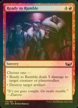 [FOIL] Ready to Rumble 【ENG】 [SNC-Red-C]