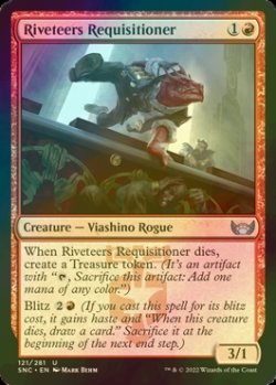 Photo1: [FOIL] Riveteers Requisitioner 【ENG】 [SNC-Red-U]