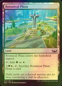 Photo1: [FOIL] Botanical Plaza 【ENG】 [SNC-Land-C]