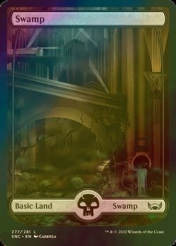 Photo1: [FOIL] Swamp No.277 (Full-Art) 【ENG】 [SNC-Land-C]