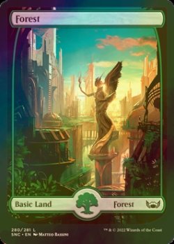 Photo1: [FOIL] Forest No.280 (Full-Art) 【ENG】 [SNC-Land-C]