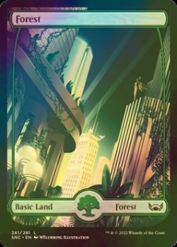 Photo1: [FOIL] Forest No.281 (Full-Art) 【ENG】 [SNC-Land-C]