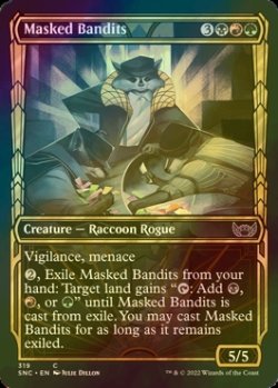 Photo1: [FOIL] Masked Bandits No.319 (Showcase) 【ENG】 [SNC-Multi-C]