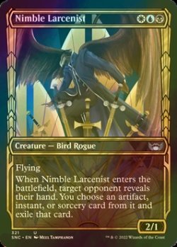 Photo1: [FOIL] Nimble Larcenist No.321 (Showcase) 【ENG】 [SNC-Multi-U]