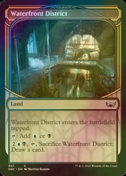 Photo1: [FOIL] Waterfront District (Showcase) 【ENG】 [SNC-Land-C]