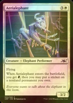 Photo1: [FOIL] Aerialephant 【ENG】 [UNF-White-C]