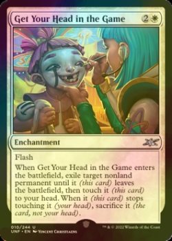 Photo1: [FOIL] Get Your Head in the Game 【ENG】 [UNF-White-U]