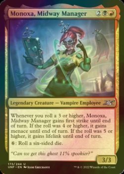 Photo1: [FOIL] Monoxa, Midway Manager 【ENG】 [UNF-Multi-U]