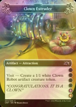 Photo1: [FOIL] Clown Extruder ●●●●(5)(6) 【ENG】 [UNF-Artifact-C]