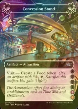 Photo1: [FOIL] Concession Stand ●●●●(5)(6) 【ENG】 [UNF-Artifact-U]