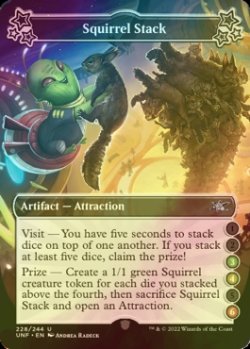 Photo1: [FOIL] Squirrel Stack ●●(3)(4)●(6) 【ENG】 [UNF-Artifact-U]