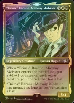 Photo1: [FOIL] "Brims" Barone, Midway Mobster (Showcase) 【ENG】 [UNF-Multi-U]