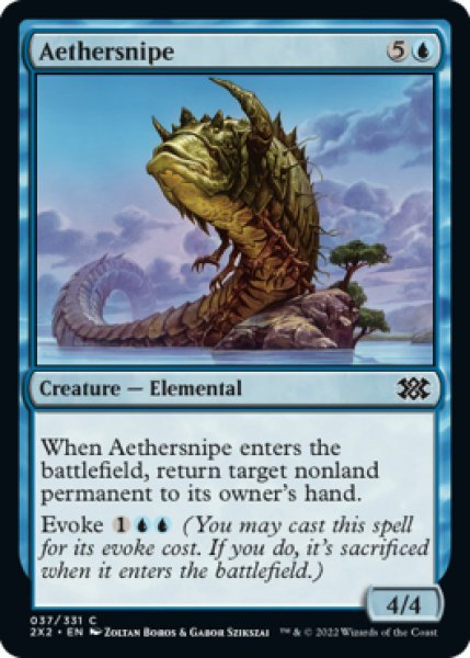 Photo1: Aethersnipe 【ENG】 [2X2-Blue-C] (1)