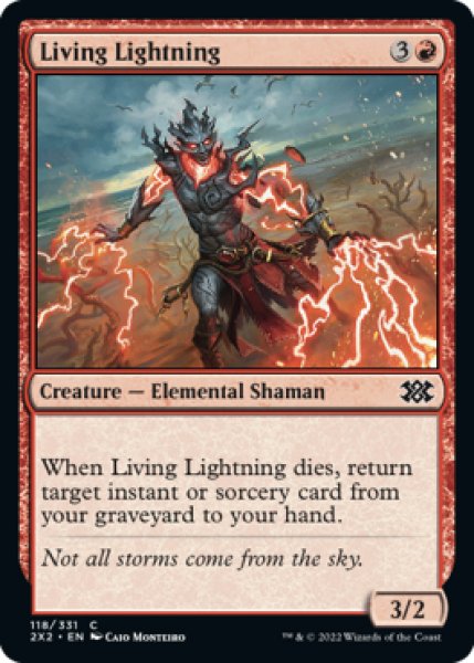 Photo1: Living Lightning 【ENG】 [2X2-Red-C] (1)