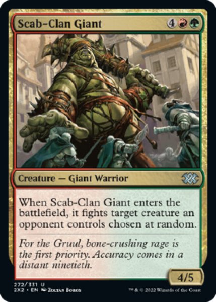 Photo1: Scab-Clan Giant 【ENG】 [2X2-Multi-U] (1)