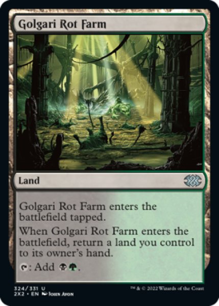 Photo1: Golgari Rot Farm 【ENG】 [2X2-Land-U] (1)