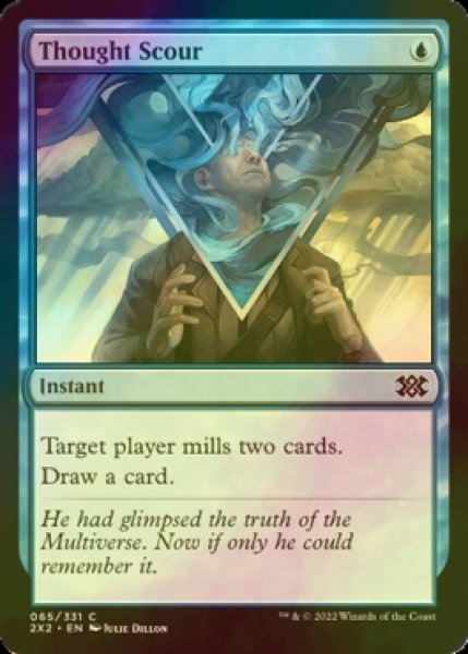 Photo1: [FOIL] Thought Scour 【ENG】 [2X2-Blue-C] (1)