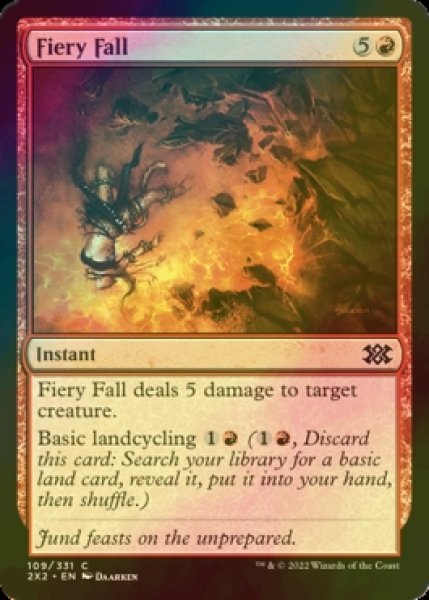 Photo1: [FOIL] Fiery Fall 【ENG】 [2X2-Red-C] (1)