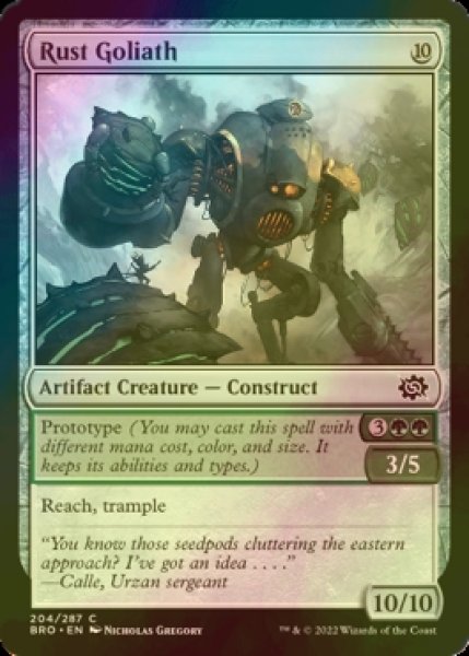 Photo1: [FOIL] Rust Goliath 【ENG】 [BRO-Artifact-C] (1)