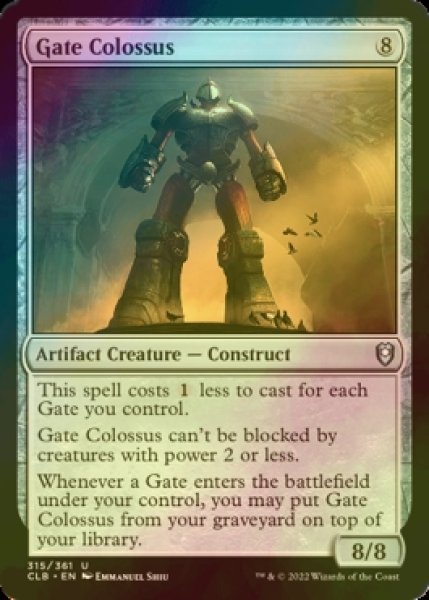 Photo1: [FOIL] Gate Colossus 【ENG】 [CLB-Artifact-U] (1)