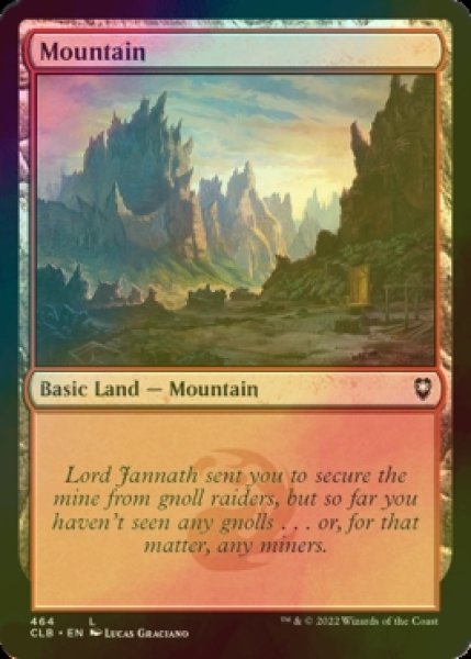 Photo1: [FOIL] Mountain No.464 【ENG】 [CLB-Land-C] (1)