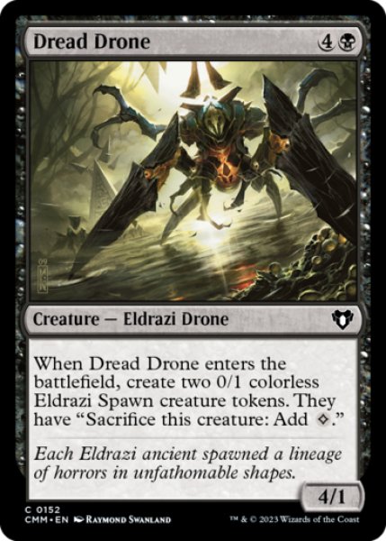 Photo1: Dread Drone 【ENG】 [CMM-Black-C] (1)