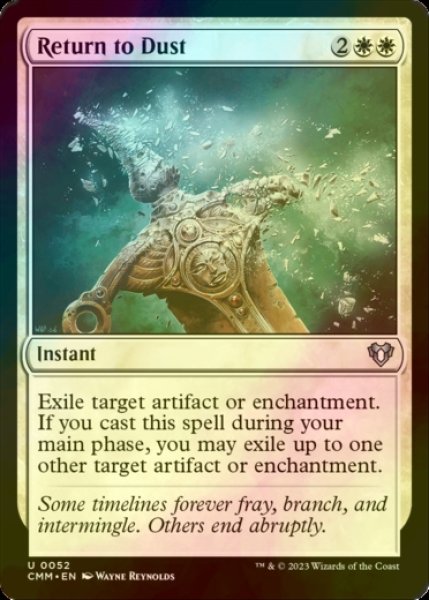 Photo1: [FOIL] Return to Dust 【ENG】 [CMM-White-U] (1)