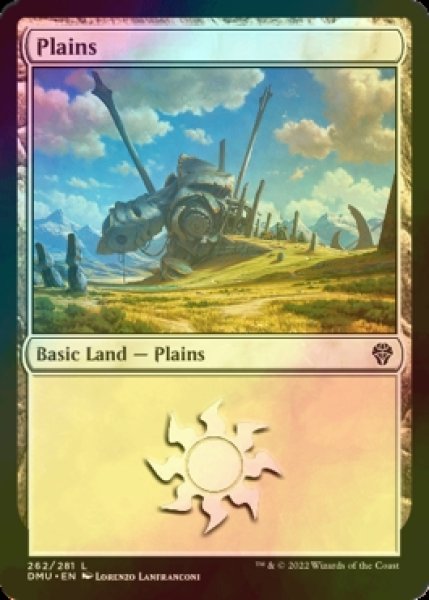 Photo1: [FOIL] Plains No.262 【ENG】 [DMU-Land-C] (1)