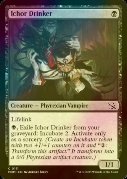 Photo1: [FOIL] Ichor Drinker 【ENG】 [MOM-Black-C] (1)