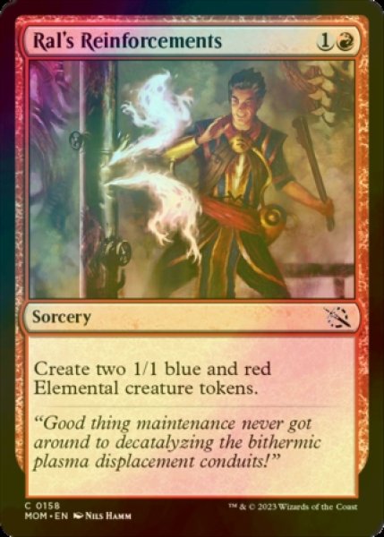 Photo1: [FOIL] Ral's Reinforcements 【ENG】 [MOM-Red-C] (1)