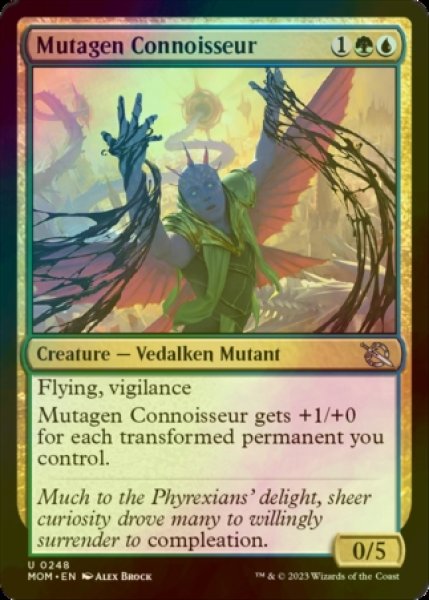 Photo1: [FOIL] Mutagen Connoisseur 【ENG】 [MOM-Multi-U] (1)