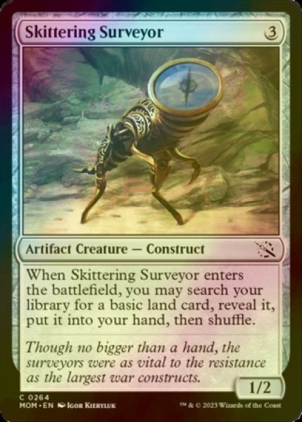 Photo1: [FOIL] Skittering Surveyor 【ENG】 [MOM-Artifact-C] (1)