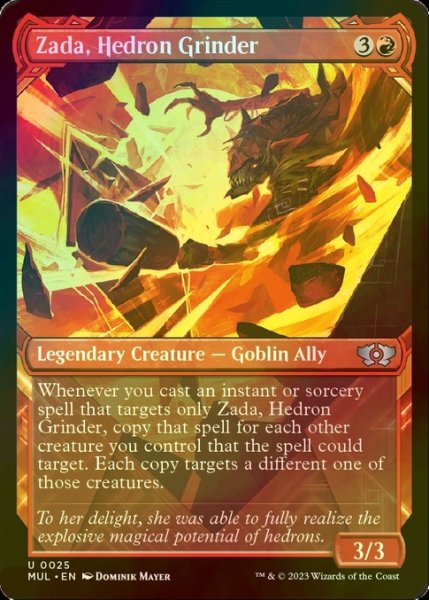 Photo1: [FOIL] Zada, Hedron Grinder 【ENG】 [MUL-Red-U] (1)