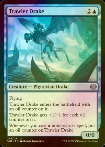 Photo1: [FOIL] Trawler Drake 【ENG】 [ONE-Blue-U] (1)