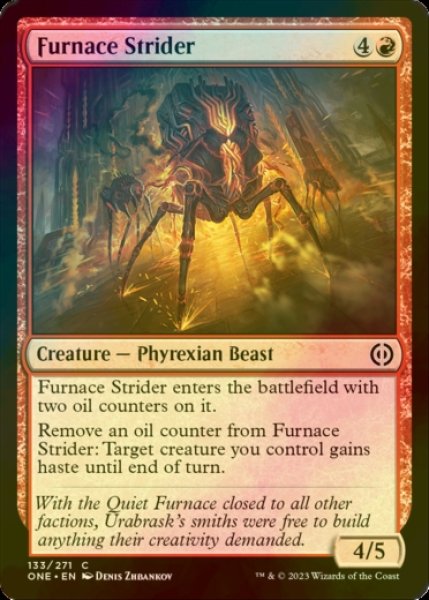 Photo1: [FOIL] Furnace Strider 【ENG】 [ONE-Red-C] (1)