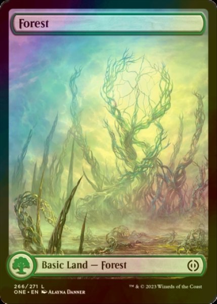 Photo1: [FOIL] Forest No.266 (Full-Art) 【ENG】 [ONE-Land-C] (1)