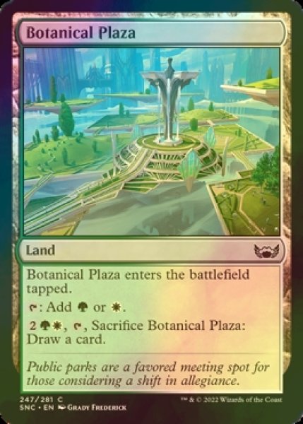 Photo1: [FOIL] Botanical Plaza 【ENG】 [SNC-Land-C] (1)