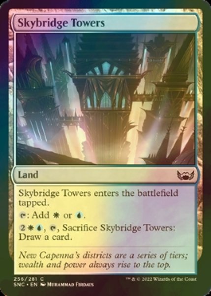 Photo1: [FOIL] Skybridge Towers 【ENG】 [SNC-Land-C] (1)